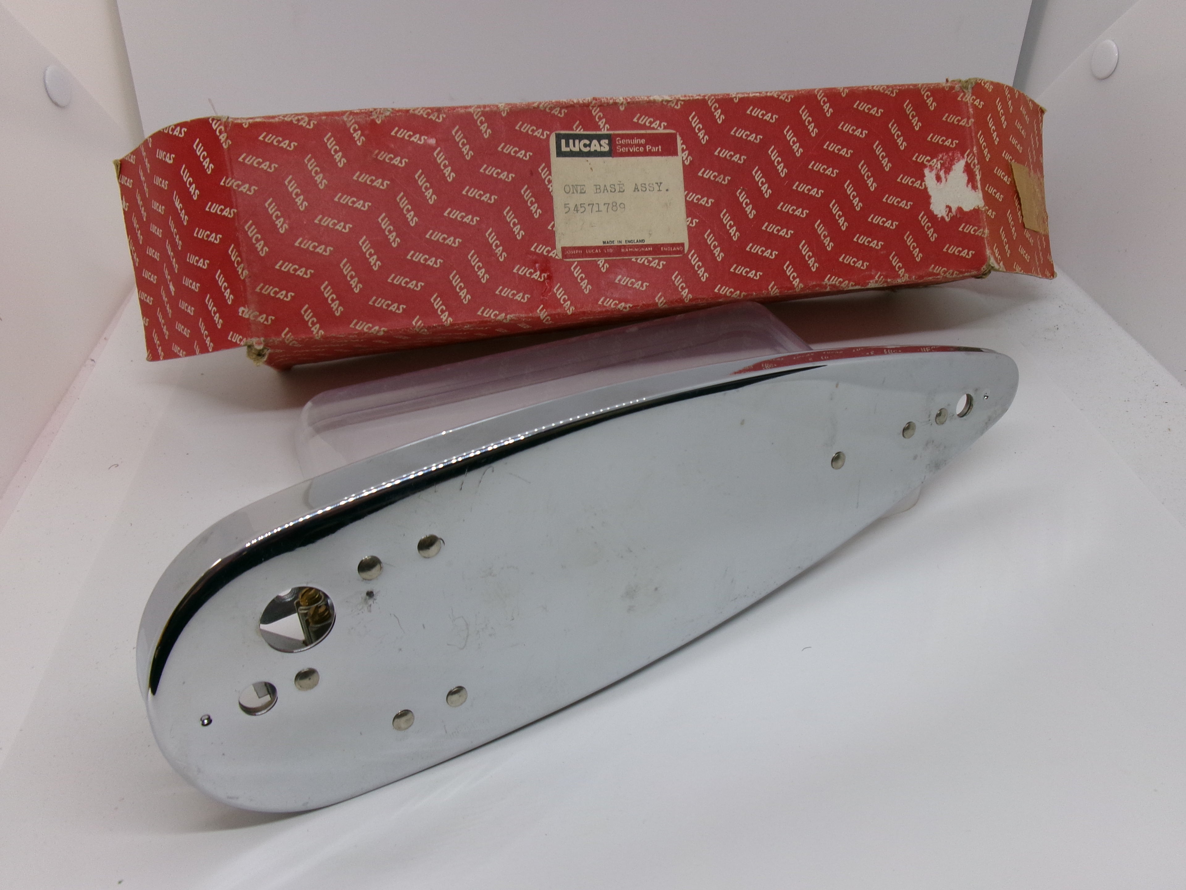 NOS Lucas Light  Assembly Base Only 54571789