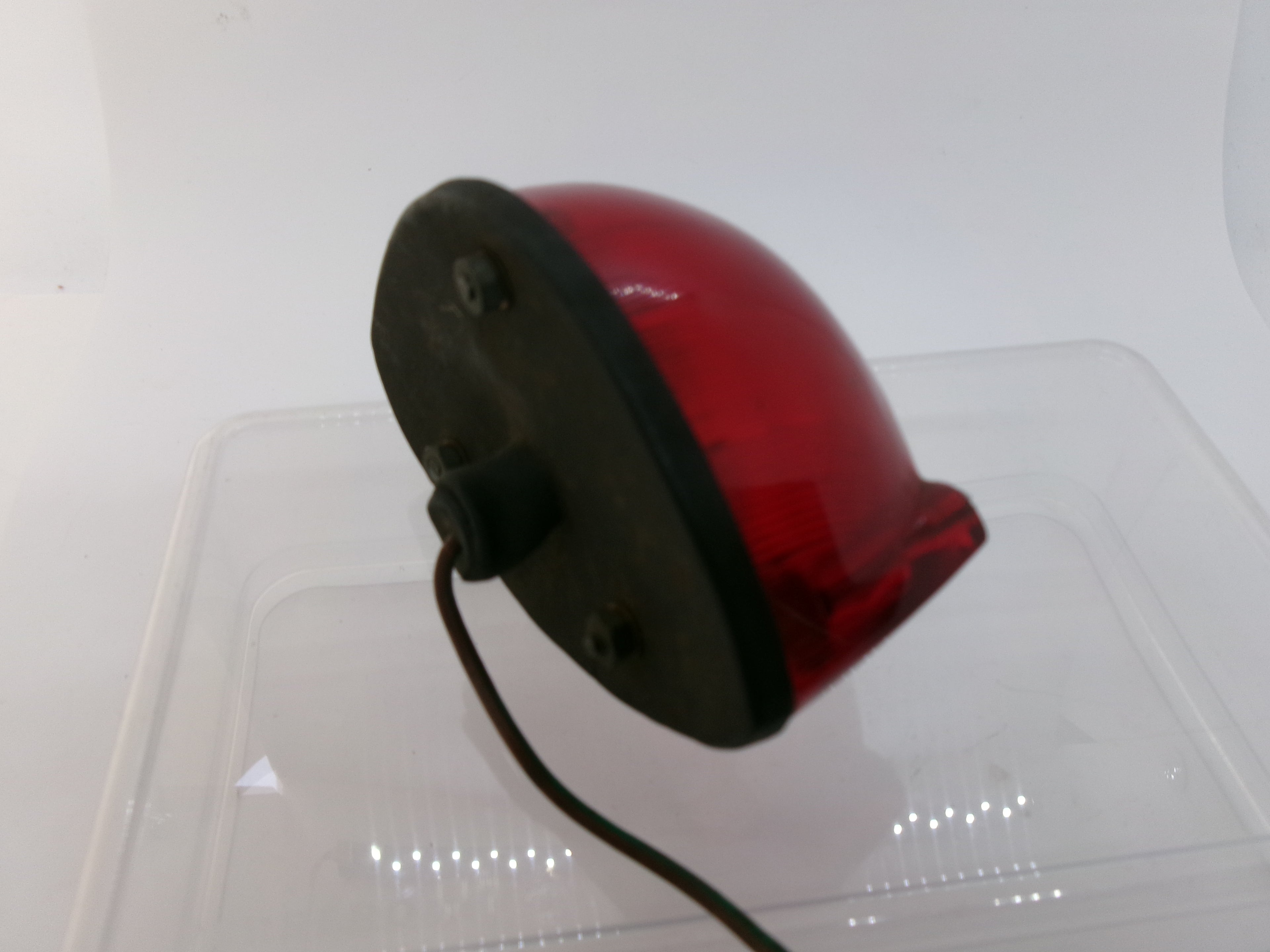 NOS Lucas Stop Tail Lamp Light Assembly L529 Motorcycles BSA Triumph Mat