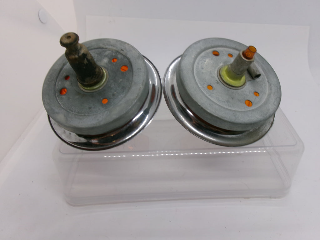 Used Lucas Indicator PAIR Light Assemblies L539 Amber MGA Jaguar Wolseley