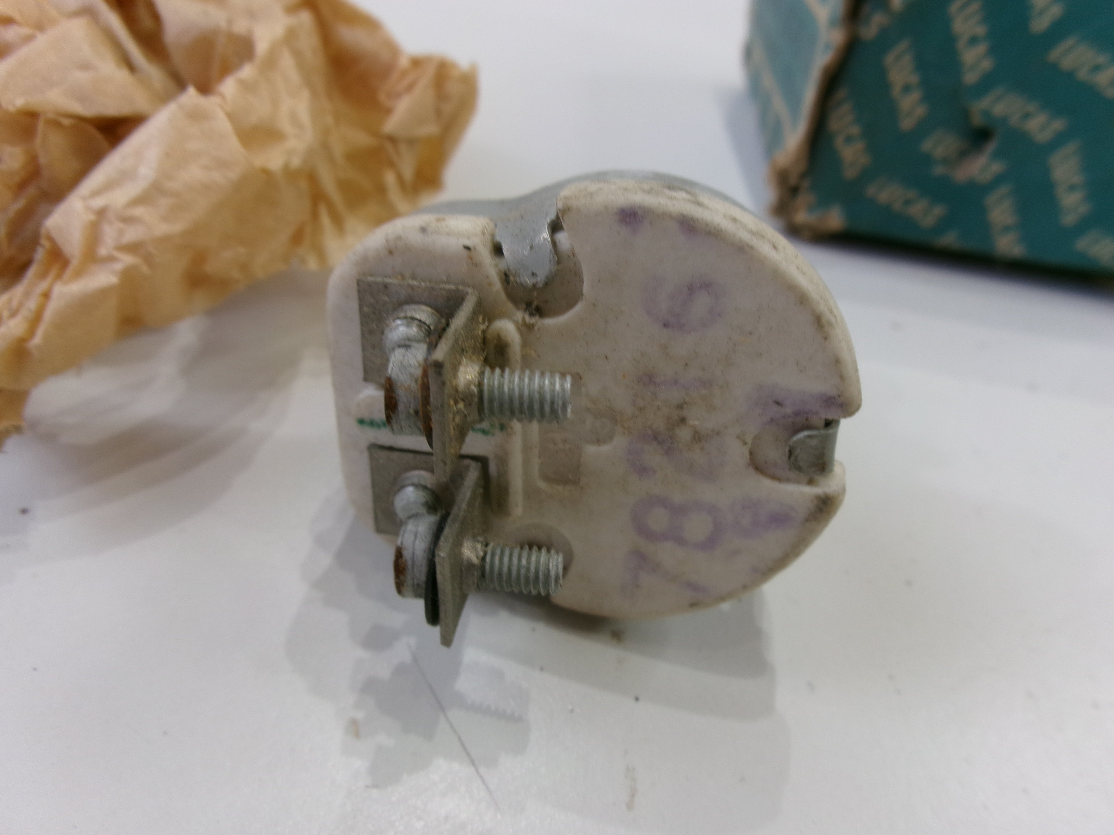 NOS Lucas 78216 Rheostat Heater /Fan Switch Vauxhall 1948-60