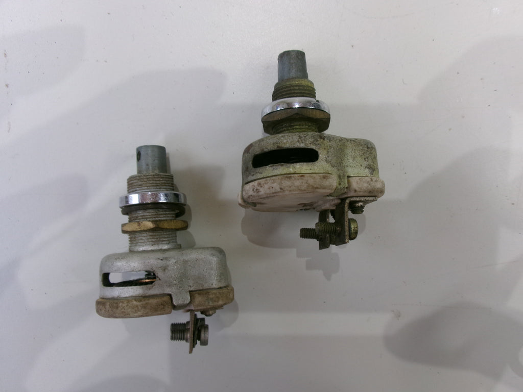 NOS Pair Lucas Rheostat 78218 Panel 78262 Heater Switches Jaguar XK, Healey