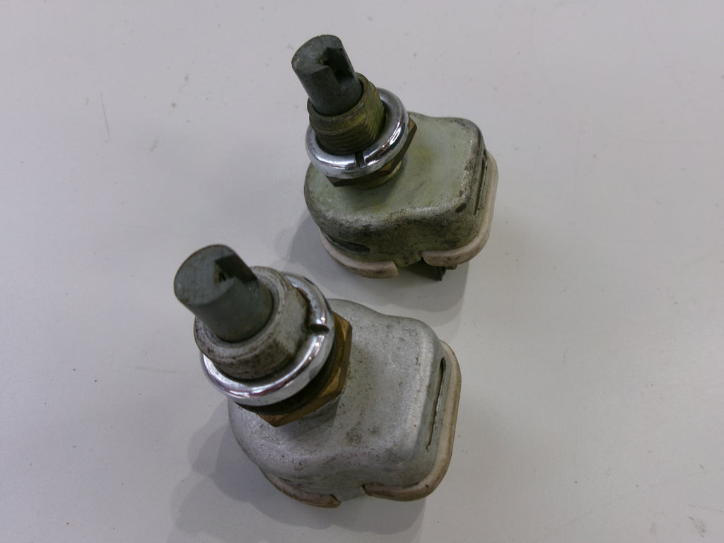 NOS Pair Lucas Rheostat 78218 Panel 78262 Heater Switches Jaguar XK, Healey