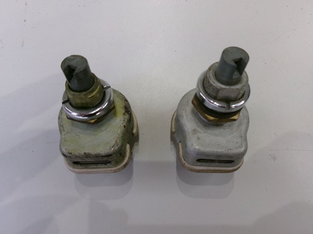 NOS Pair Lucas Rheostat 78218 Panel 78262 Heater Switches Jaguar XK, Healey