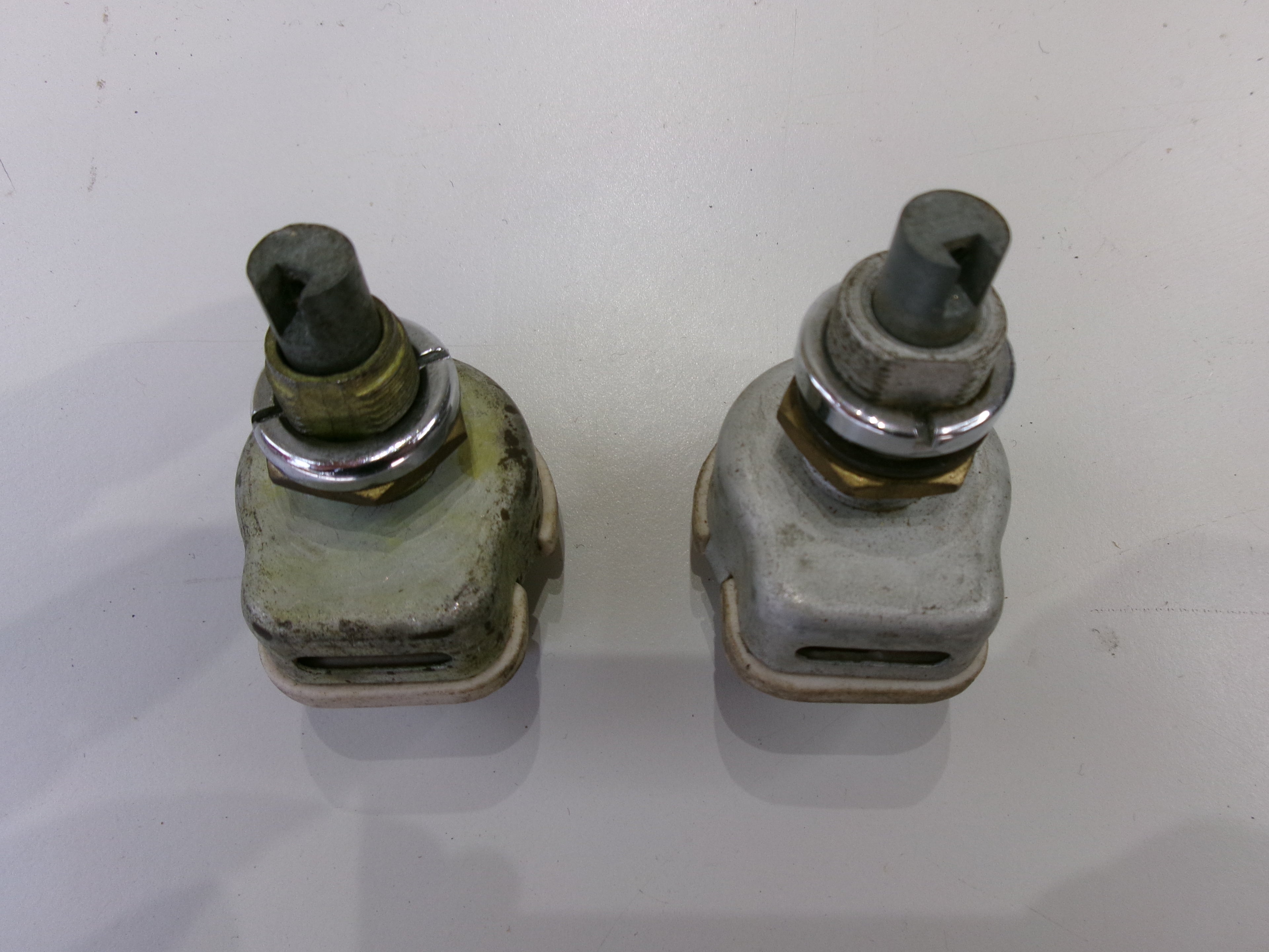 NOS Pair Lucas Rheostat 78218 Panel 78262 Heater Switches Jaguar XK, Healey