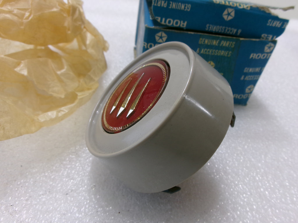 OEM NOS Lucas Rootes Grey Horn Push Button for Hillman Husky all models 1954- - Bluemoon Classic Parts