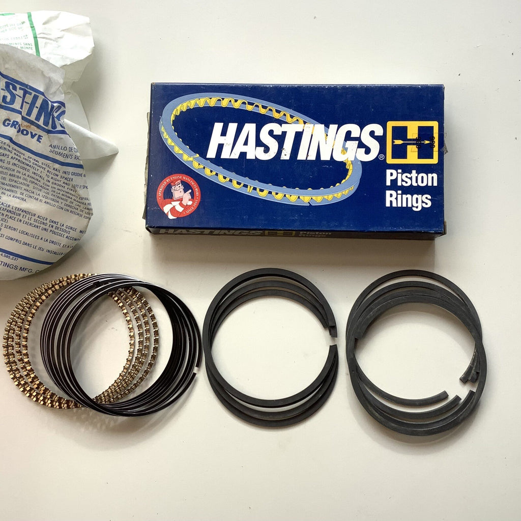 NOS Hastings 5595 Piston Ring Set Chrysler Dodge Mitsubishi 4cyl 2.6L Bore 91.1 - Bluemoon Classic Parts