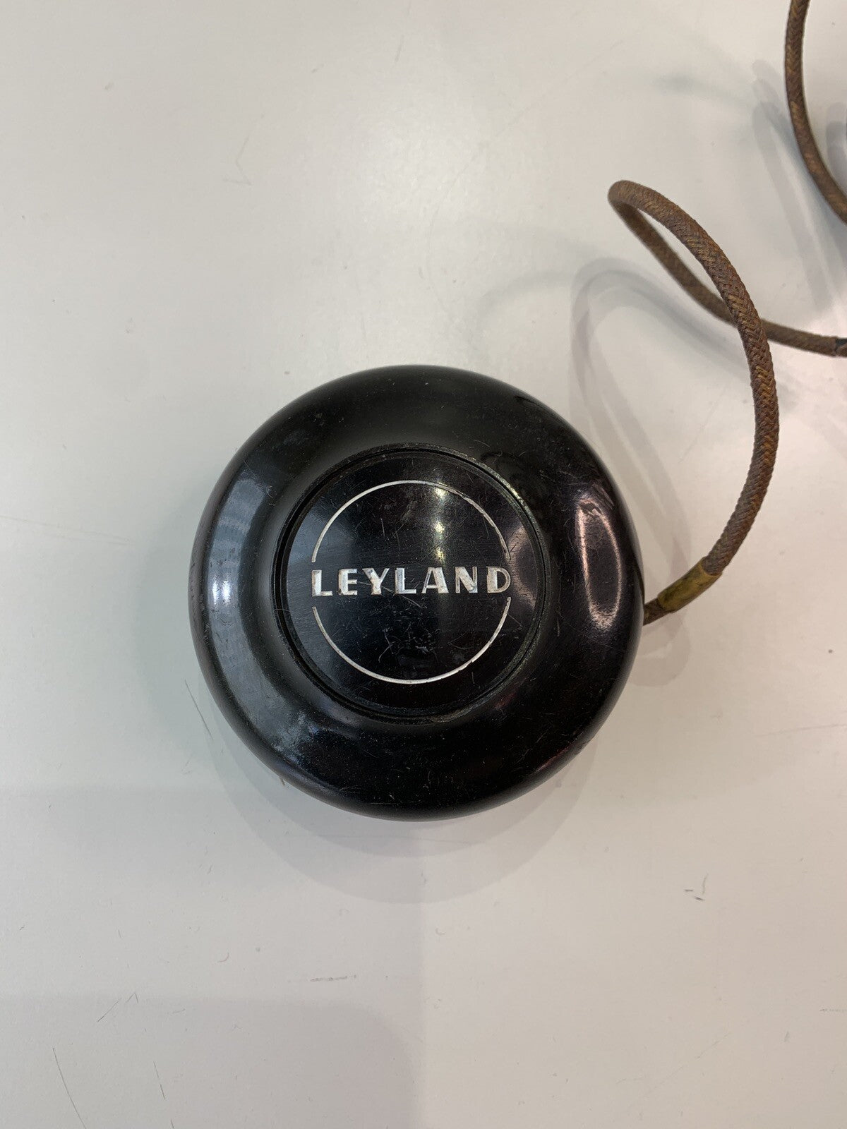 OEM Early Lucas CC5 Leyland Steering Wheel Centre Horn Cover Cap/Button - Bluemoon Classic Parts