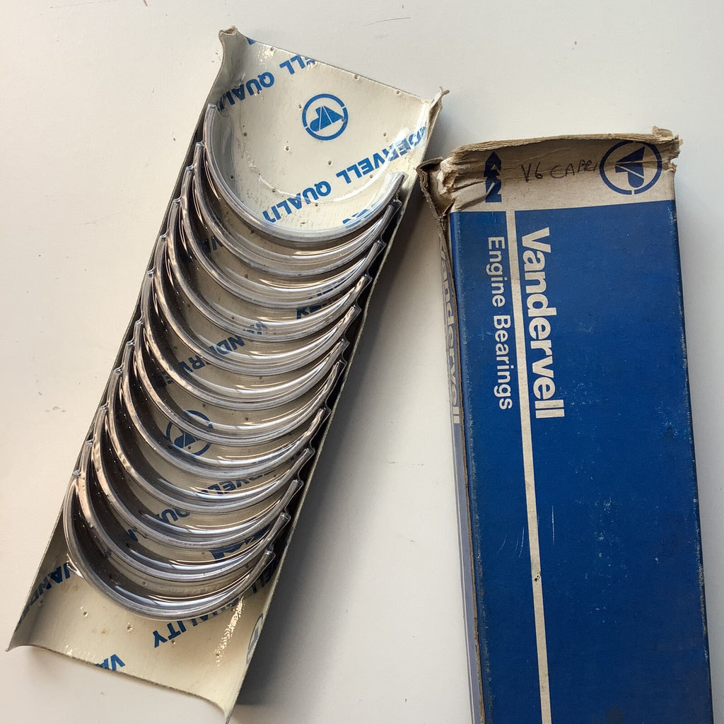 NOS Ford 3.0 Capri V6 Zephyr Zodiac 6B1641 Connecting Rod Bearing Set +.020” - Bluemoon Classic Parts