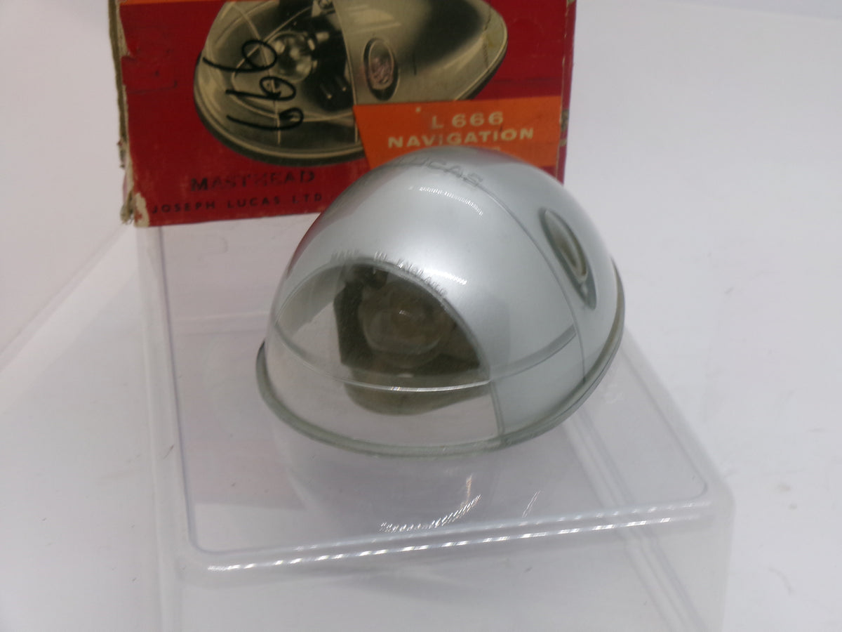 NOS Lucas Navigation Light L666 with original box - Bluemoon Classic Parts