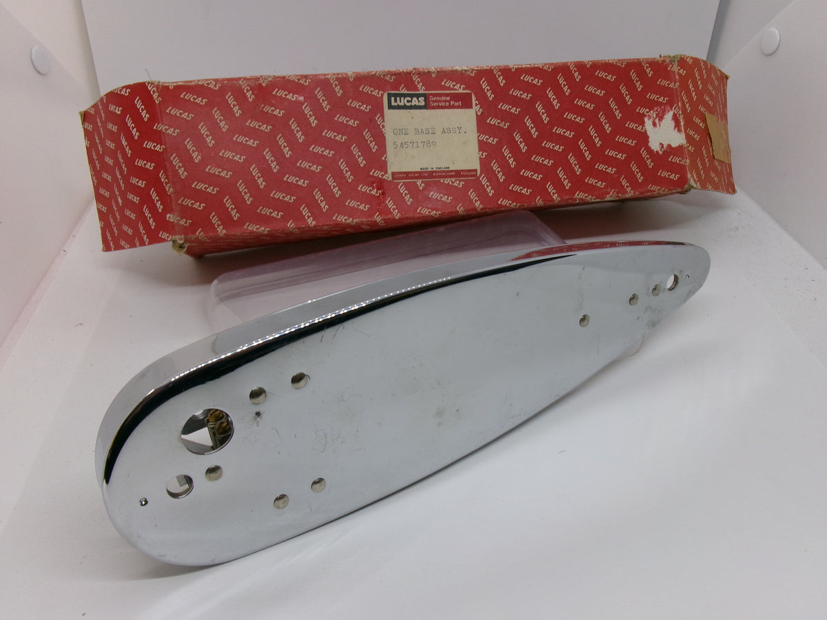 NOS Lucas Light Assembly Base Only 54571789 - Bluemoon Classic Parts