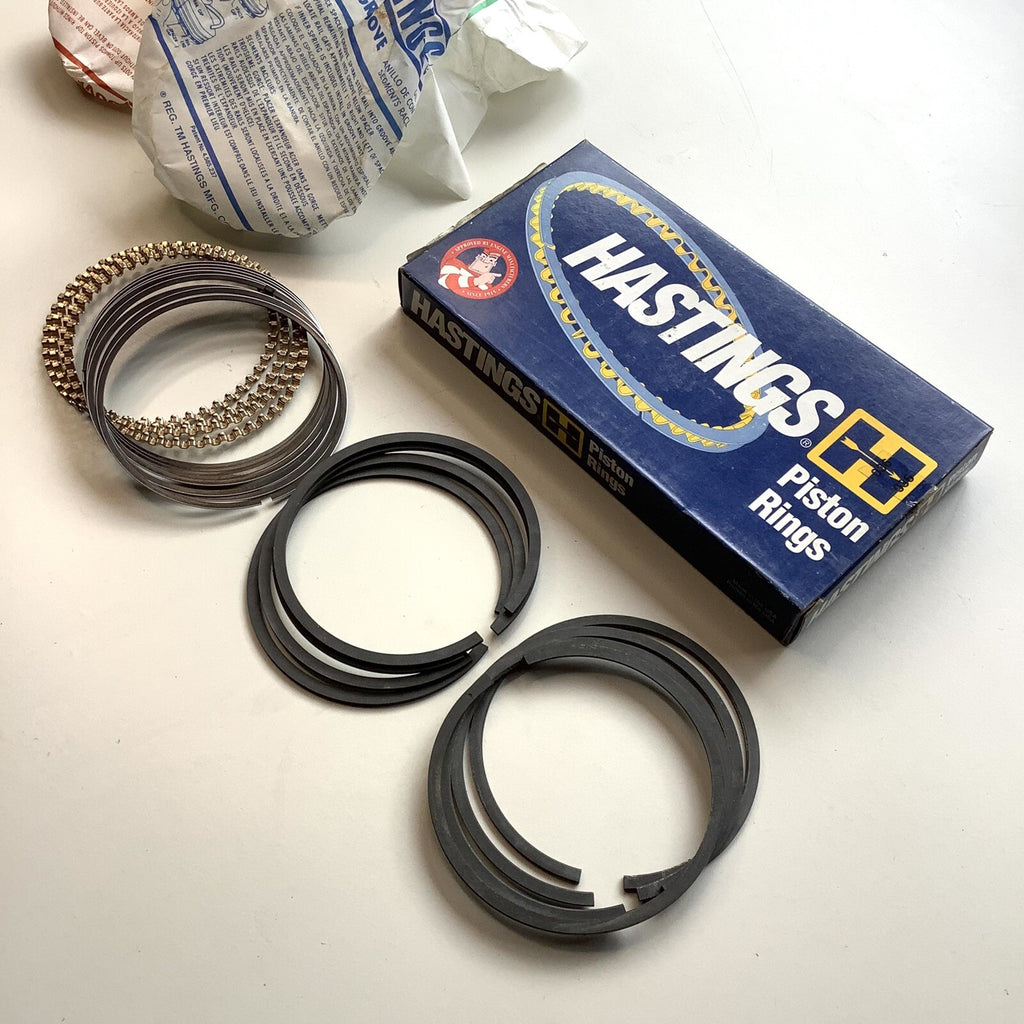 NOS Hastings 5595 Piston Ring Set Chrysler Dodge Mitsubishi 4cyl 2.6L Bore 91.1 - Bluemoon Classic Parts