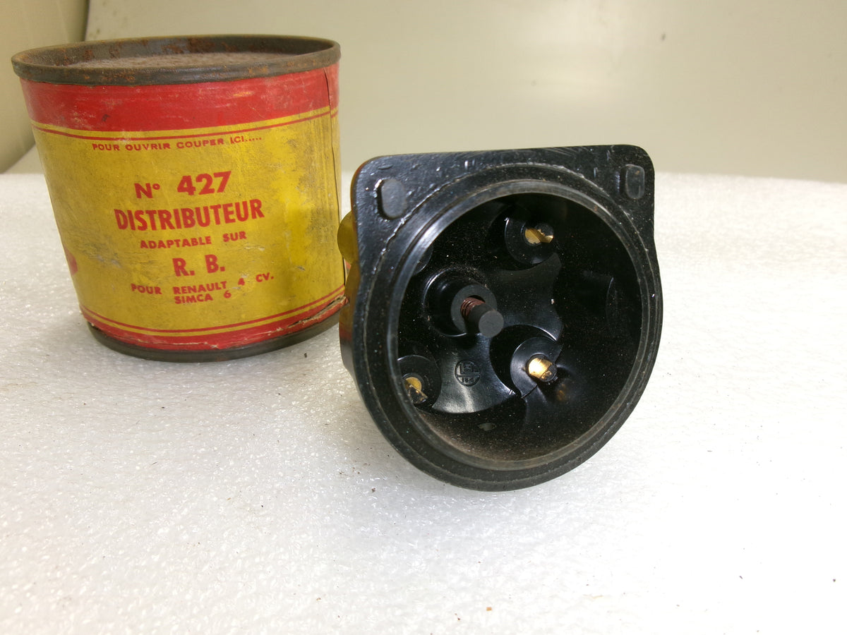 NOS 4cyl Distributor Cap for 1947-50 Renault 750 760 4cv Simca 6 - Bluemoon Classic Parts