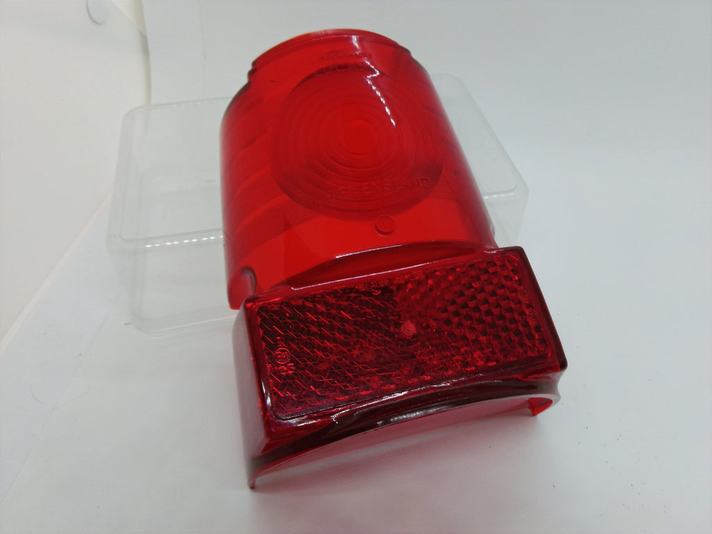 NOS Lucas Stop Tail Lamp Lens L621 Austin A55 Mk II A60 1959-61 - Bluemoon Classic Parts
