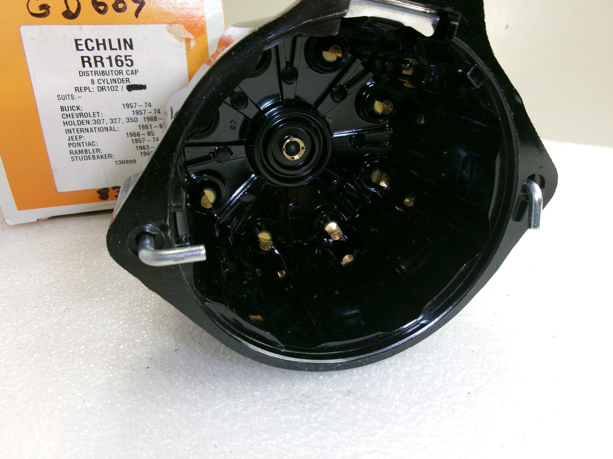 NOS Echlin 8cyl Distributor Cap GD607 DR102 for 1957-74 V8 Holden Chev Jeep - Bluemoon Classic Parts