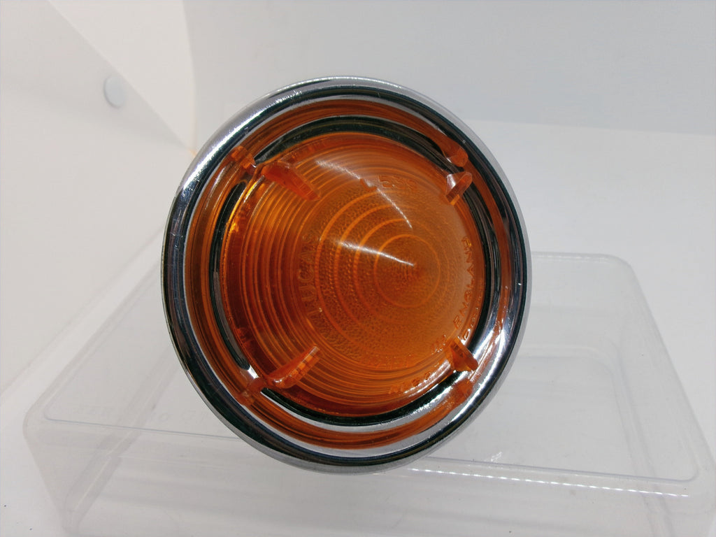 NOS Lucas Indicator Lamp Assembly L539 Amber MGA Jaguar Wolsele - Bluemoon Classic Parts