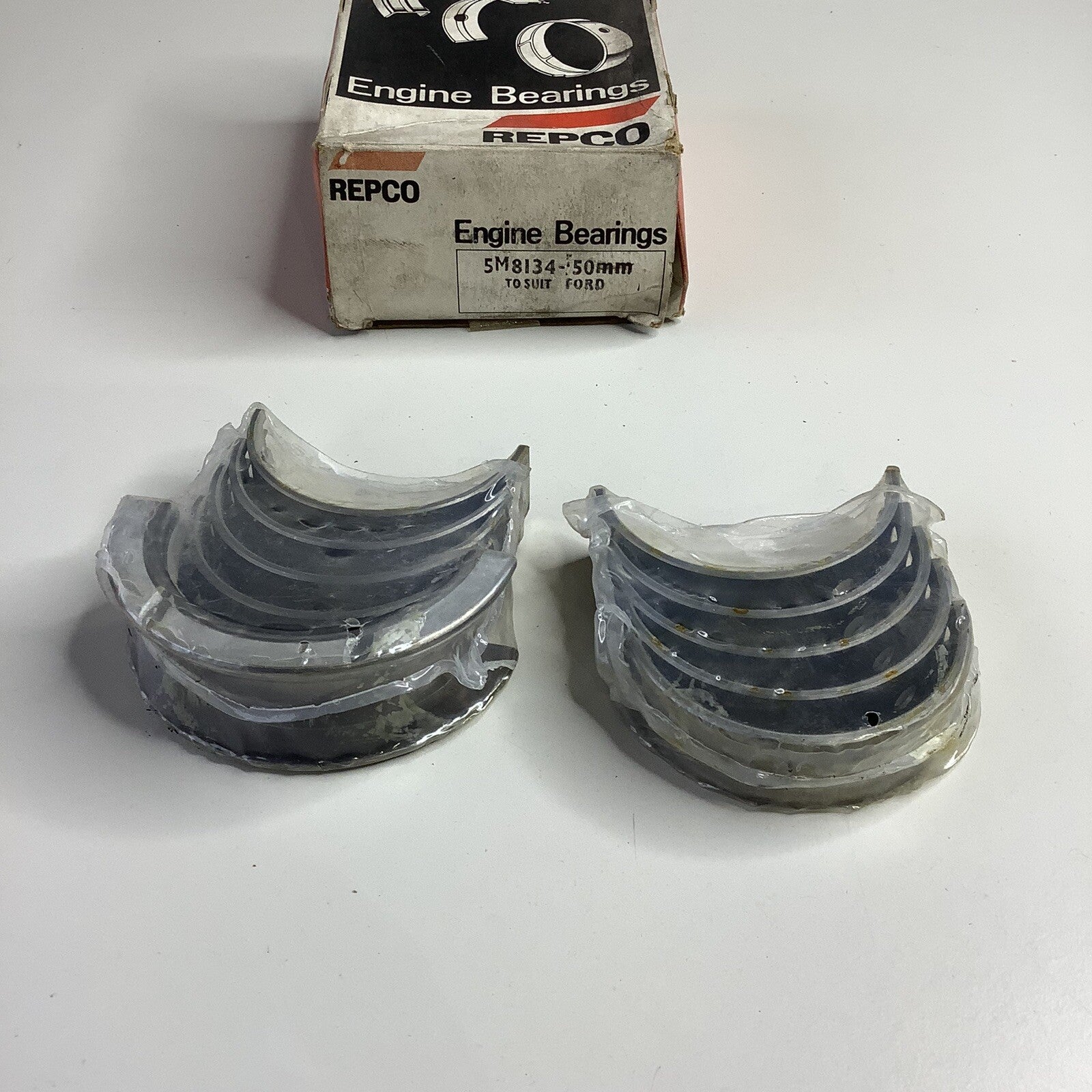 NOS 1983-1991 Mazda Capella F8 FE Main Bearing Set .50mm - Bluemoon Classic Parts