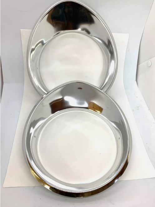 One pair NOS Lucas 54522235 Headlamp Rims Austin 2200 Morris 1800 Wolseley 18/85