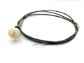 NOS OEM Vintage 60s may suit early Toyota Choke Cable with Cream Knob 150cm long - Bluemoon Classic Parts