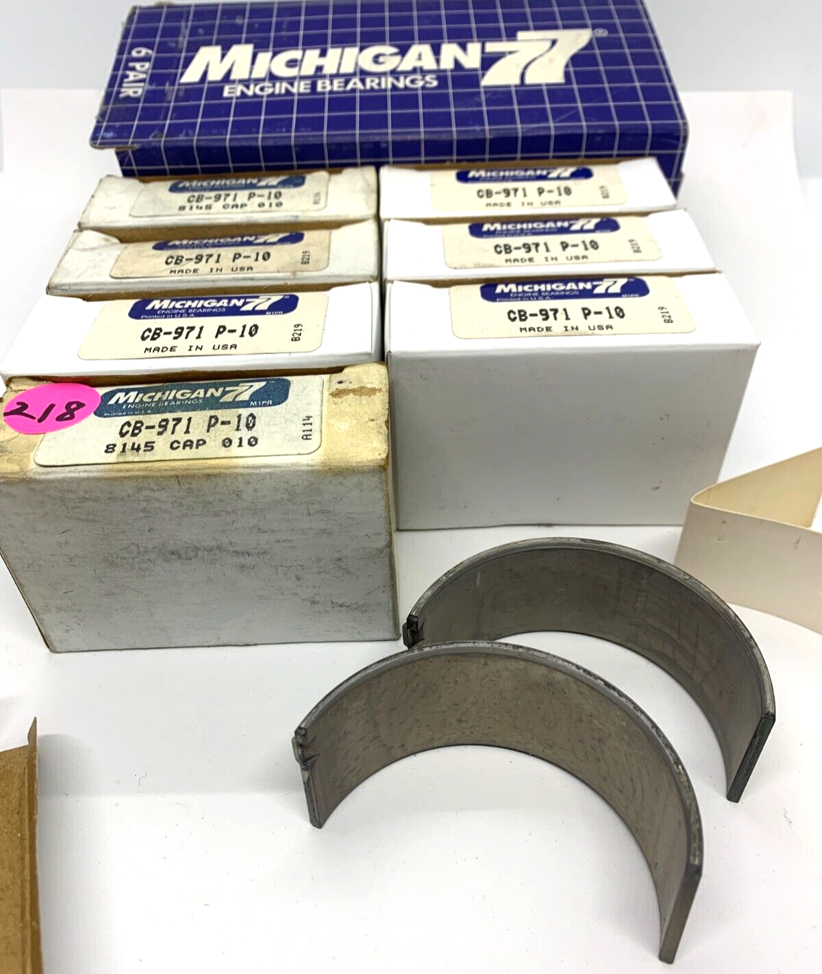 NOS Clevite Engine Bearings 0.010" 8 sets Cummins 140 155 185 210 504 - Bluemoon Classic Parts