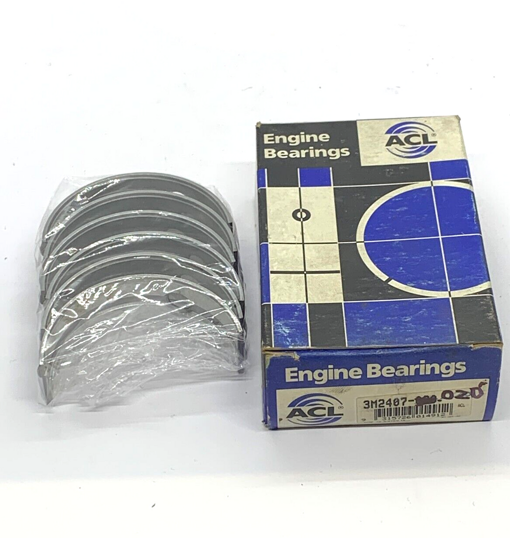 NOS ACL Main Bearings 3M2407 .020 Triumph Spitfire 1500 MG Midget 1500 - Bluemoon Classic Parts
