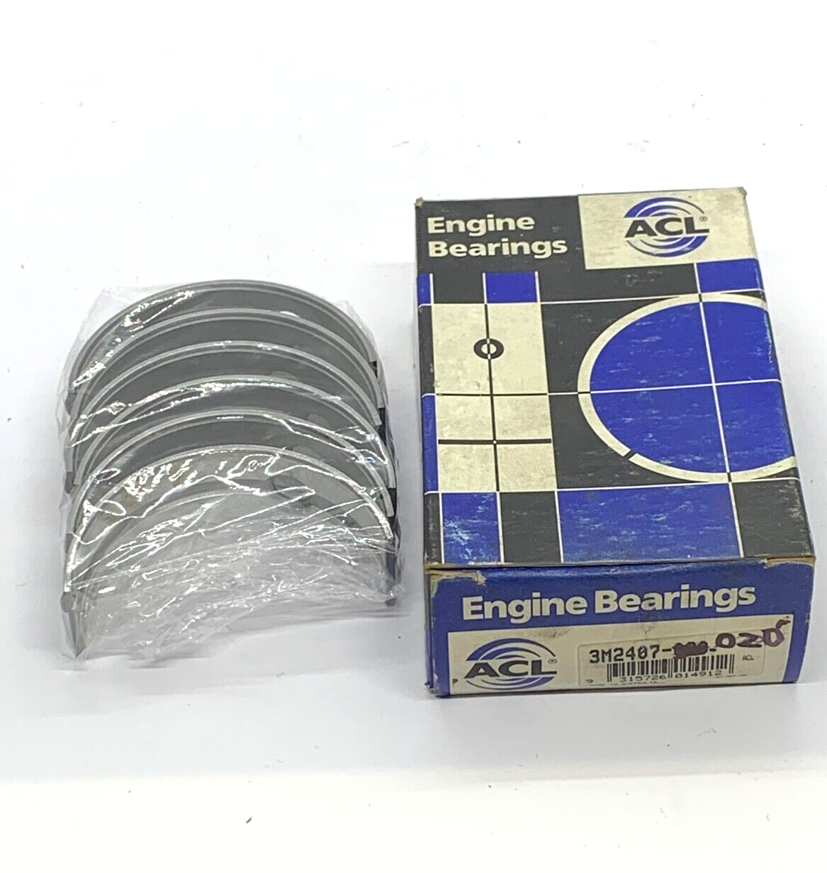 NOS ACL Main Bearings 3M2407 .020 Triumph Spitfire 1500 MG Midget 1500 - Bluemoon Classic Parts