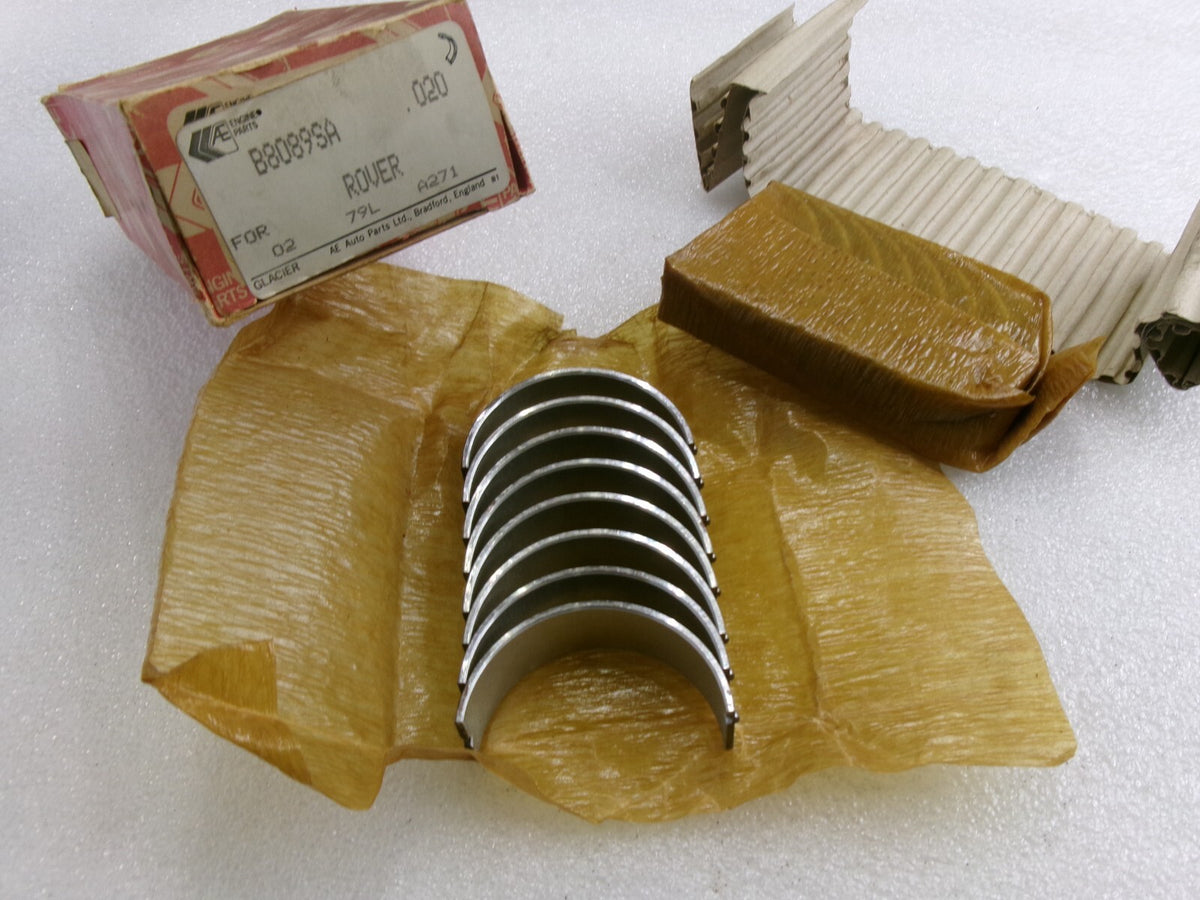 NOS CONROD AE Engine Bearings .020 for V8 Range Rover TVR MG 3.9L 1989-2004 - Bluemoon Classic Parts