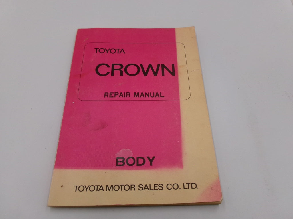 OEM Genuine 1973-75 Toyota Crown SE 2600 MS65 BODY & ELECTRICAL Repair Manual - Bluemoon Classic Parts