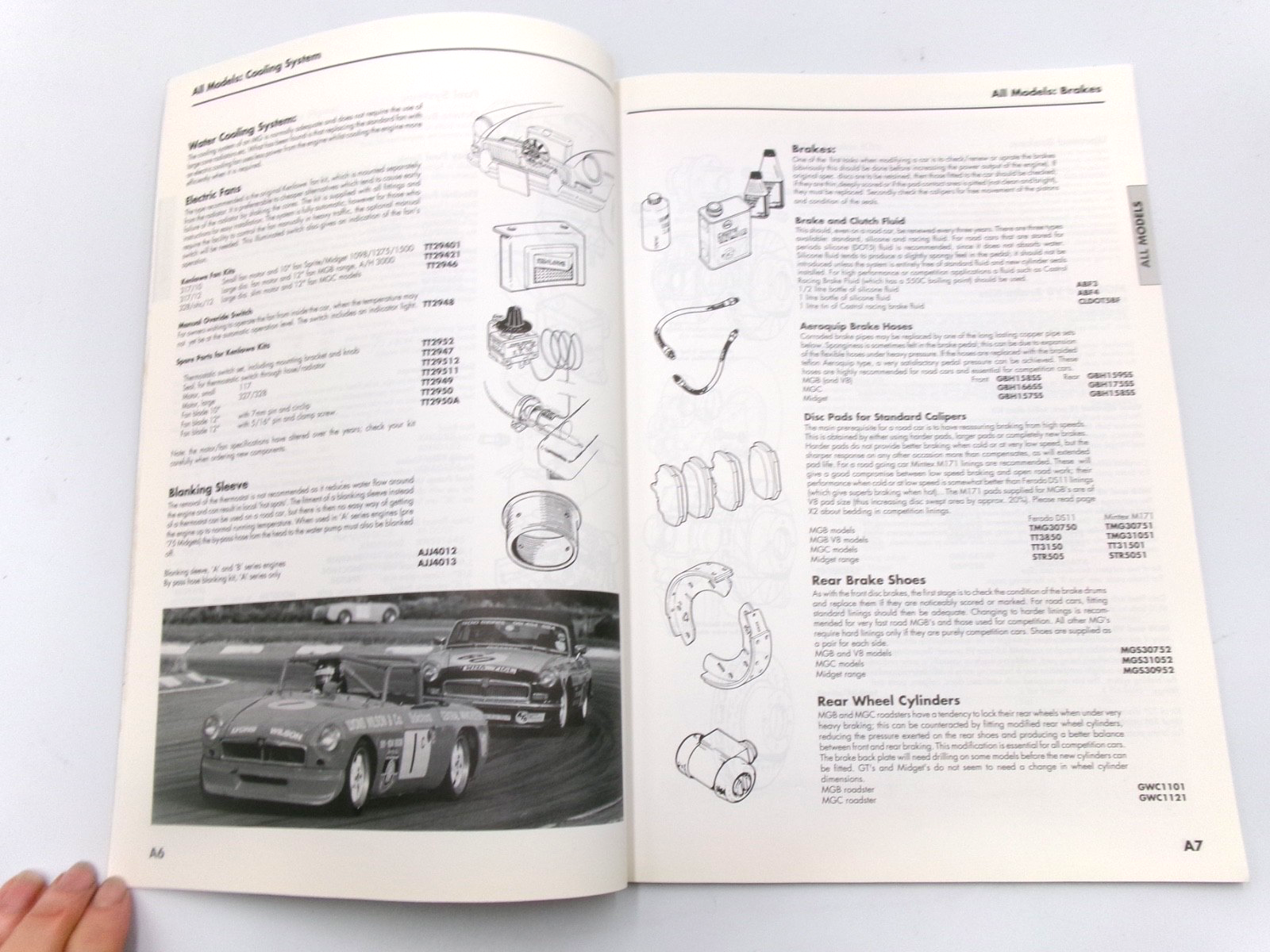 Moss MGB MGBGT MGC V8 Sprite and Midget Performance Tuning Manual - Bluemoon Classic Parts