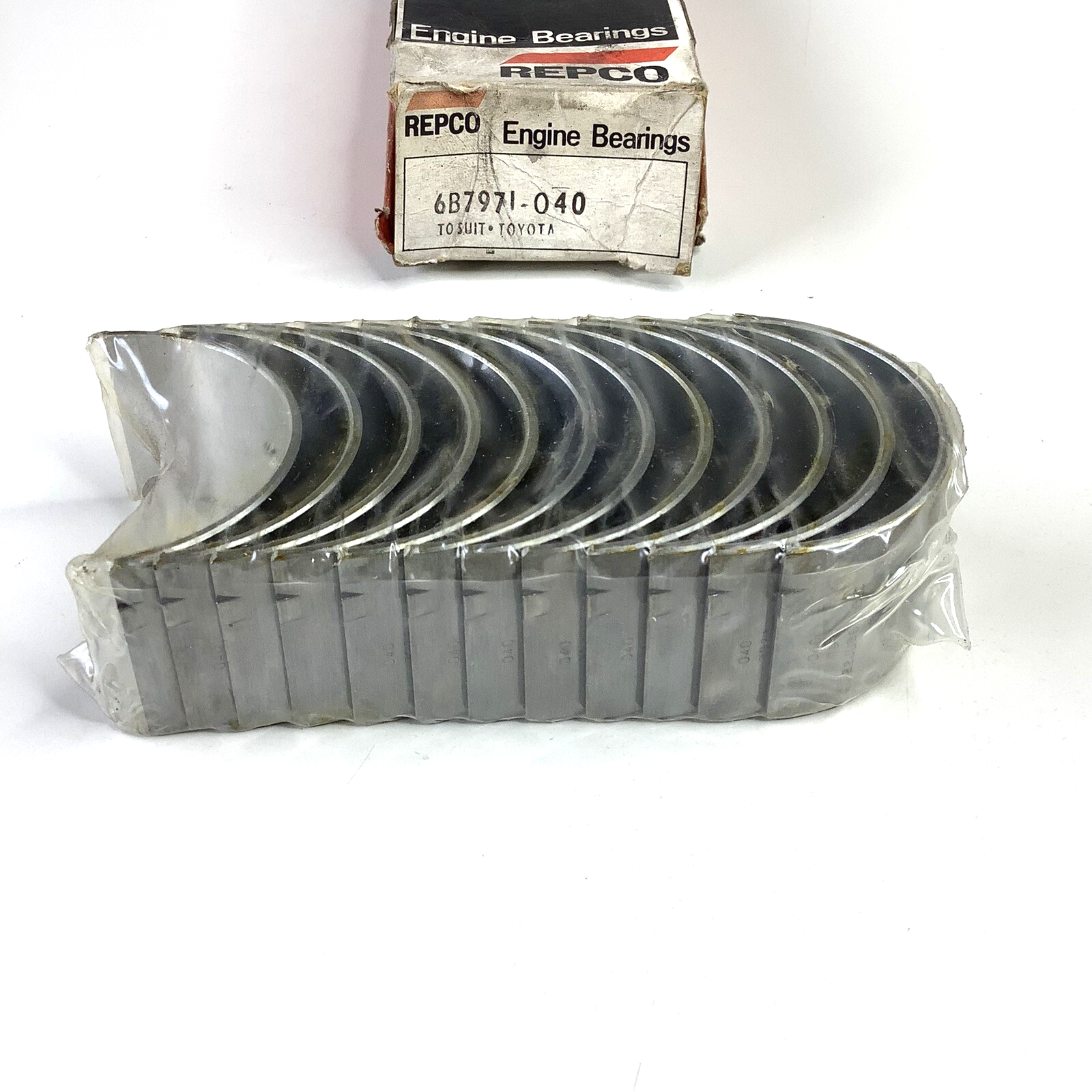 NOS 6B7971 .040 CONROD Bearings For Toyota Landcruiser FJ40 FJ43 FJ45 FA110 - Bluemoon Classic Parts