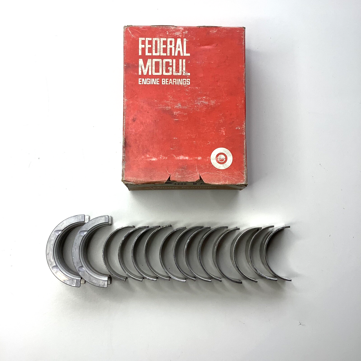 NOS Ford FALCON FAIRLANE 6cyl 170 200 XP XR Z F Federal Main Bearings +.030” - Bluemoon Classic Parts