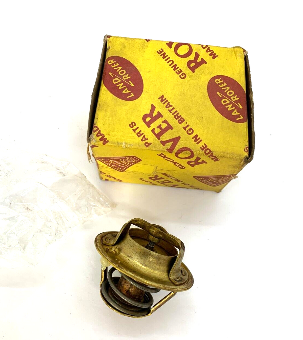 NOS OEM Genuine Land Rover Series 2 3 2.6L Thermostat in original 1969 box - Bluemoon Classic Parts