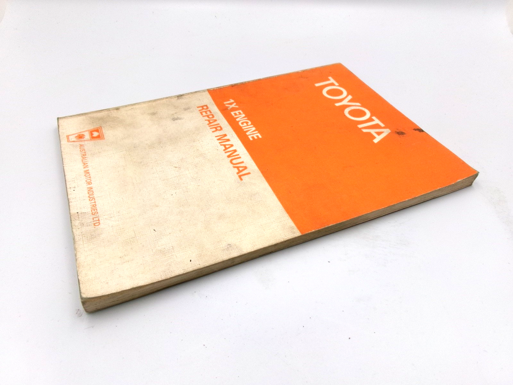 OEM Genuine 1979-1982 Toyota 1X 1.9L Engine Repair Manual for Corona XT130 - Bluemoon Classic Parts