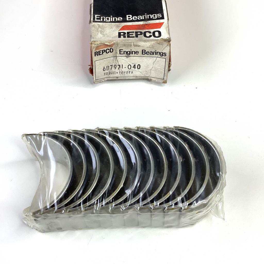NOS 6B7971 .040 CONROD Bearings For Toyota Landcruiser FJ40 FJ43 FJ45 FA110 - Bluemoon Classic Parts