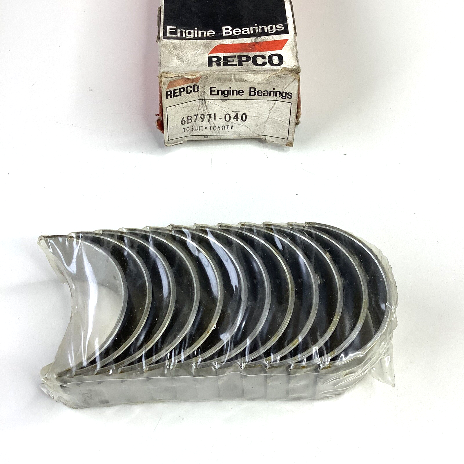 NOS 6B7971 .040 CONROD Bearings For Toyota Landcruiser FJ40 FJ43 FJ45 FA110 - Bluemoon Classic Parts