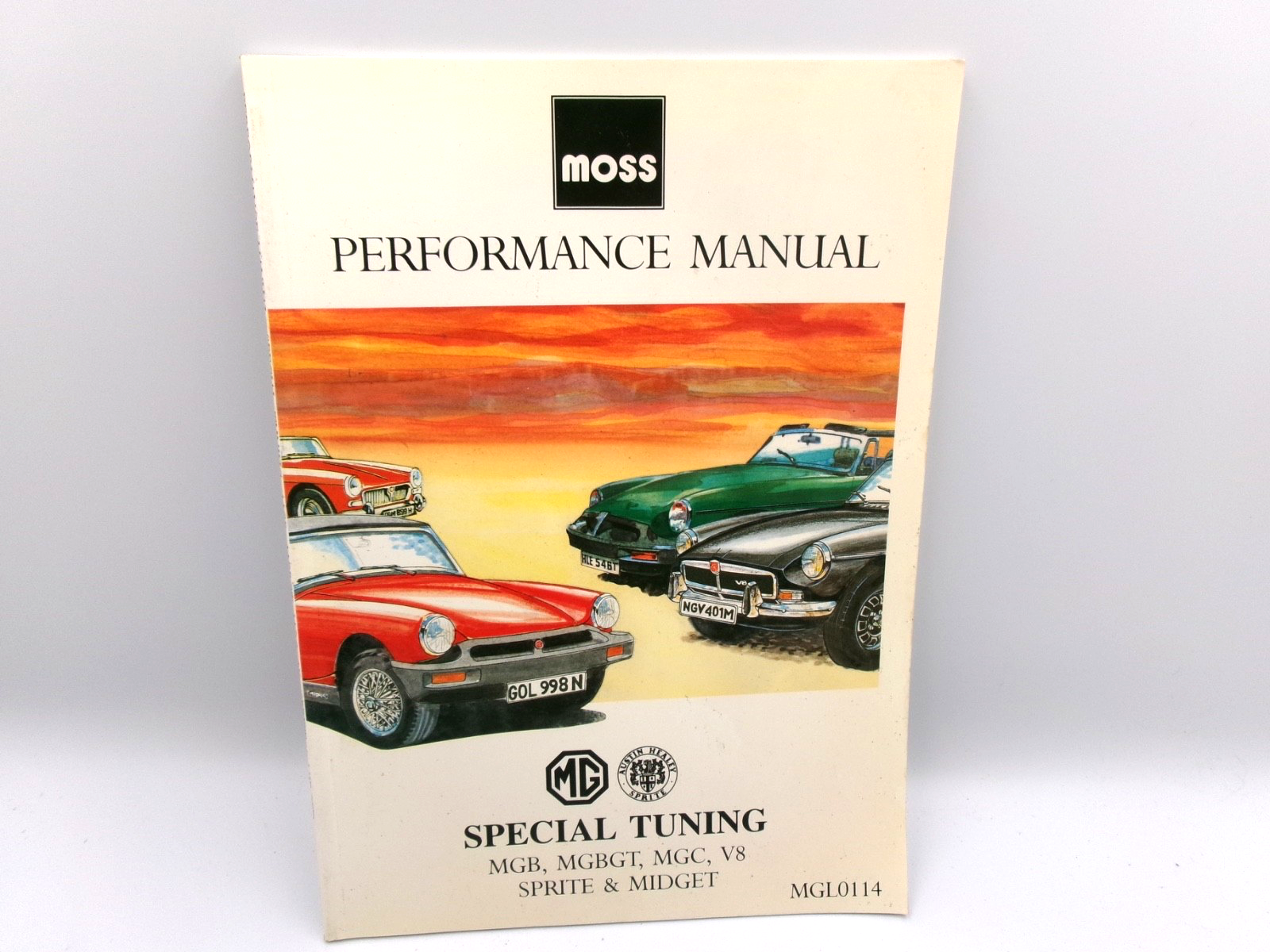 Moss MGB MGBGT MGC V8 Sprite and Midget Performance Tuning Manual - Bluemoon Classic Parts