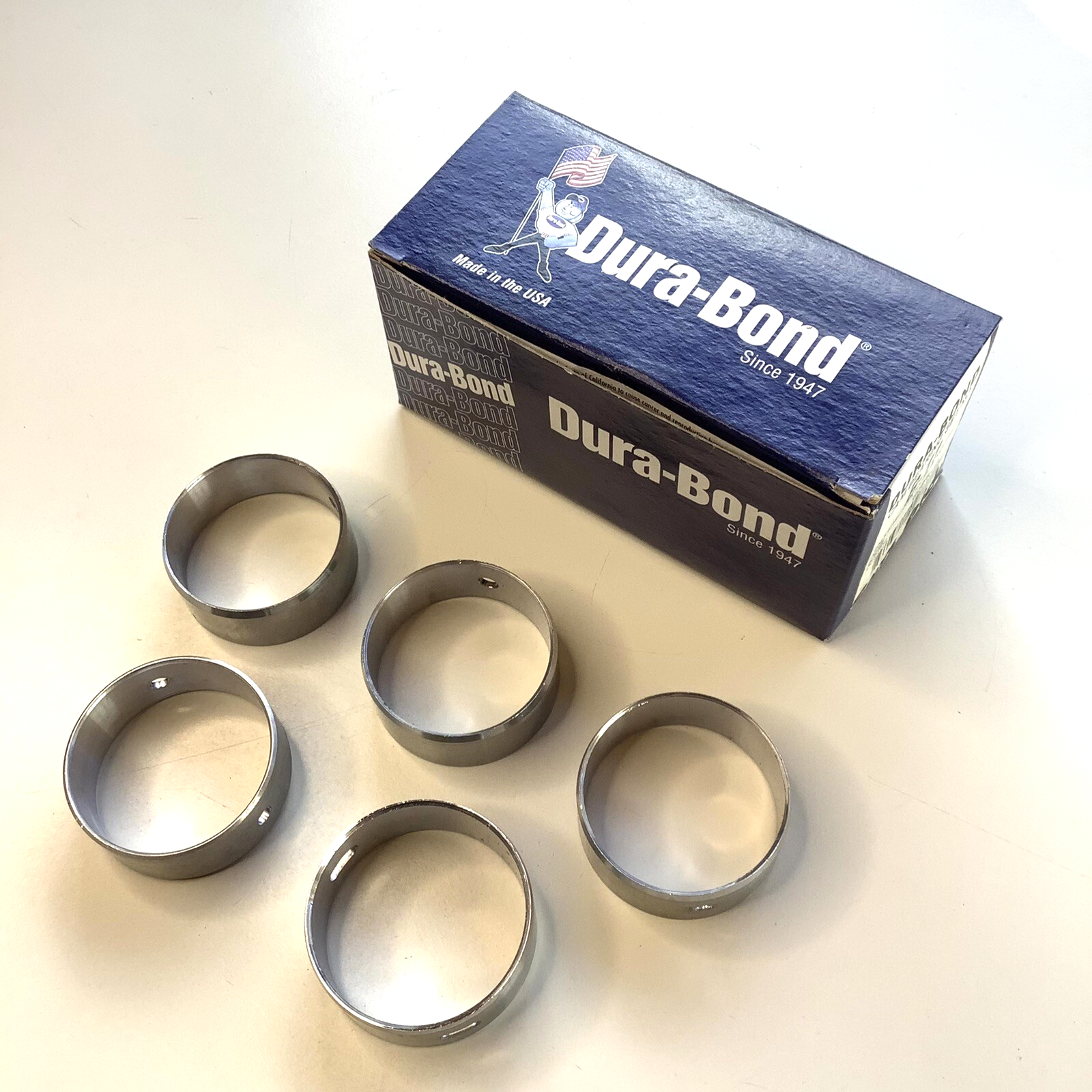 NOS 5C679S STD Camshaft Bearing Set Chrysler Buick 1963-1967 215 300 & 340 V8 - Bluemoon Classic Parts