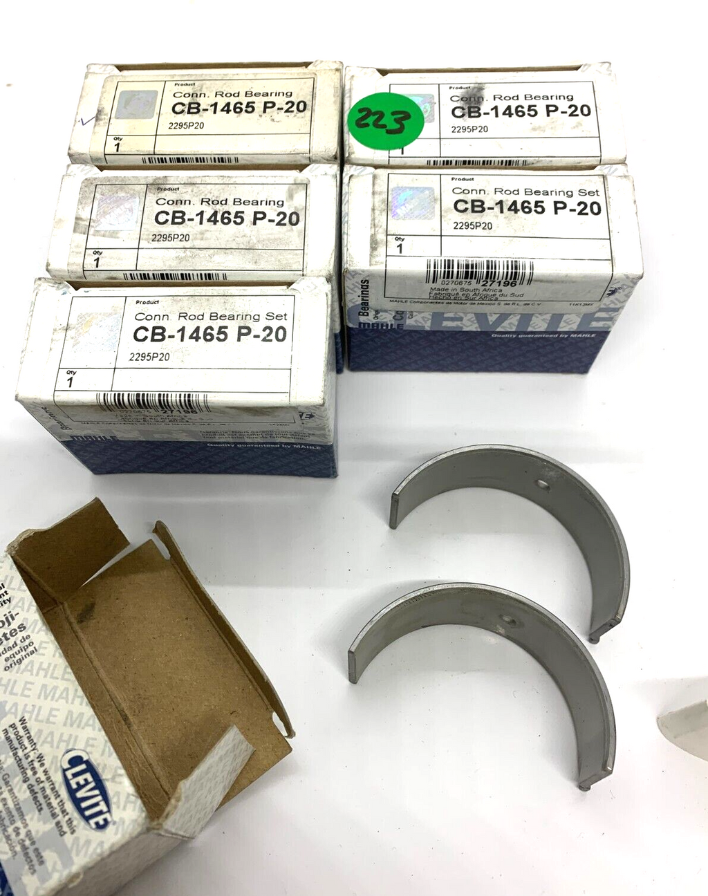 NOS Clevite CONROD Engine Bearings 0.020" JAGUAR 6, 2483-4235cc - Bluemoon Classic Parts