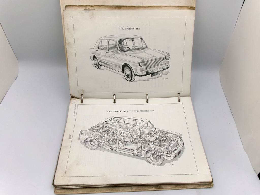 OEM Genuine 1962-1971 Morris 1100 A series Workshop Manual - Bluemoon Classic Parts