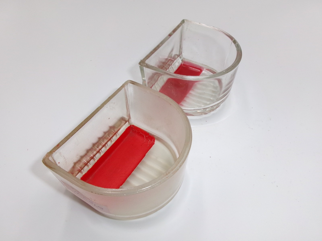 One PAIR NOS Lucas Genuine L476 D Lamps Stop Tail Number Plate Glass Lens 572442 - Bluemoon Classic Parts
