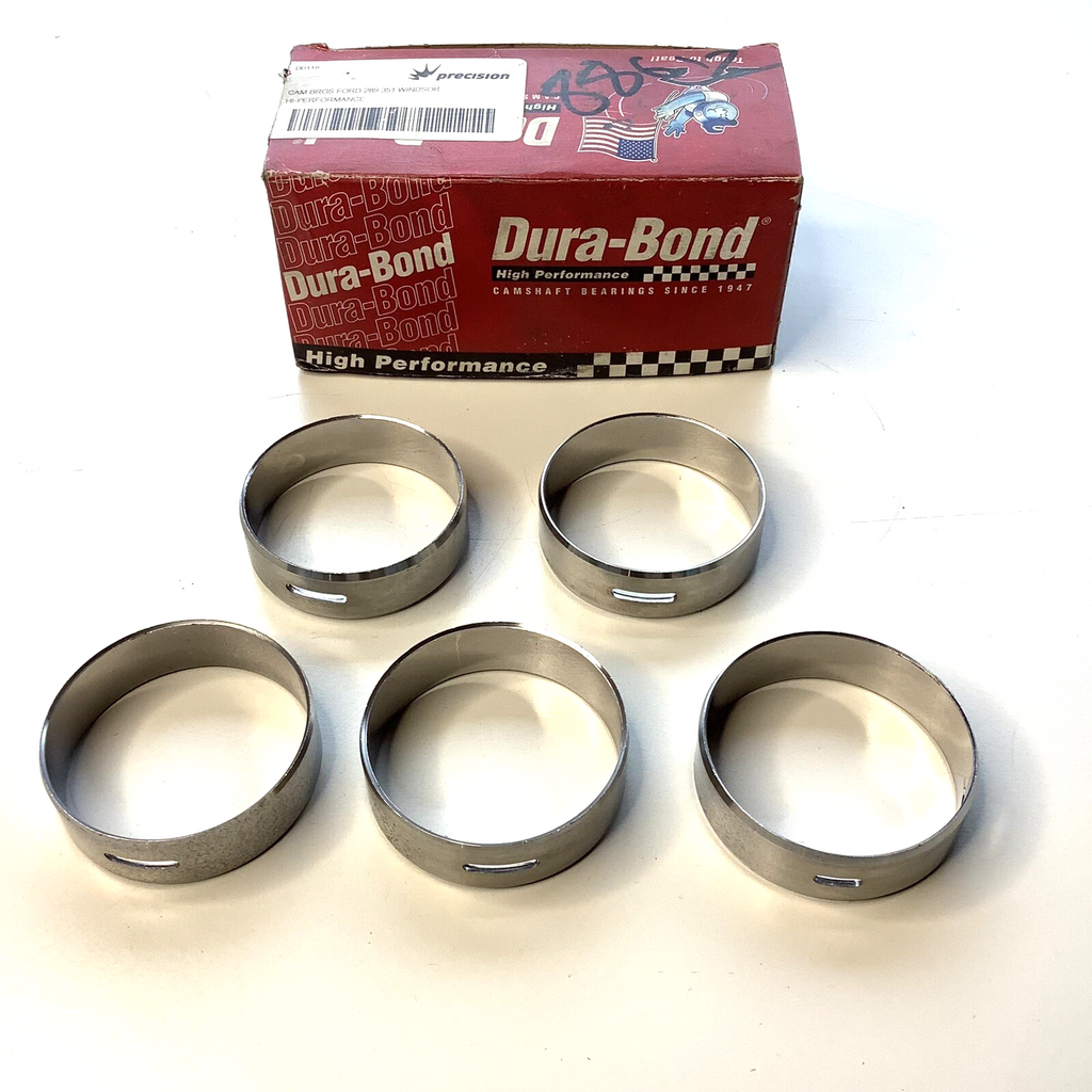 NOS DuraBond High Performance STD CAMSHAFT Bearing Set Ford 289 302 351 Windsor - Bluemoon Classic Parts