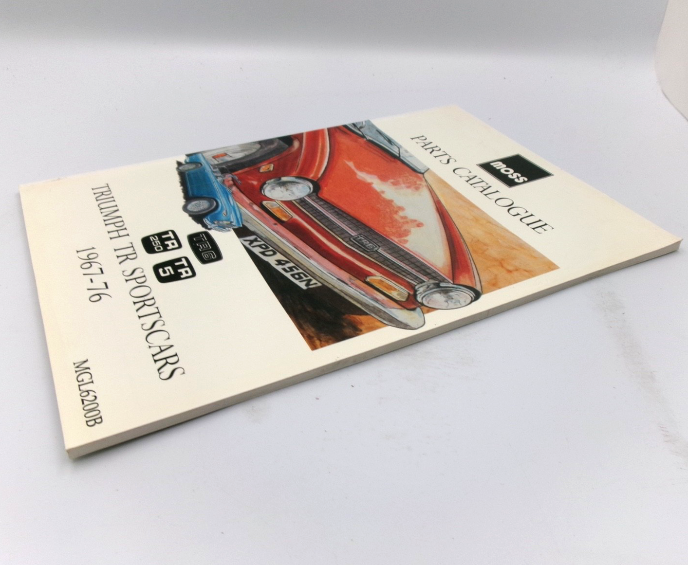 Moss 1967-1976 Triumph TR Sportscars Parts Catalogue - Bluemoon Classic Parts