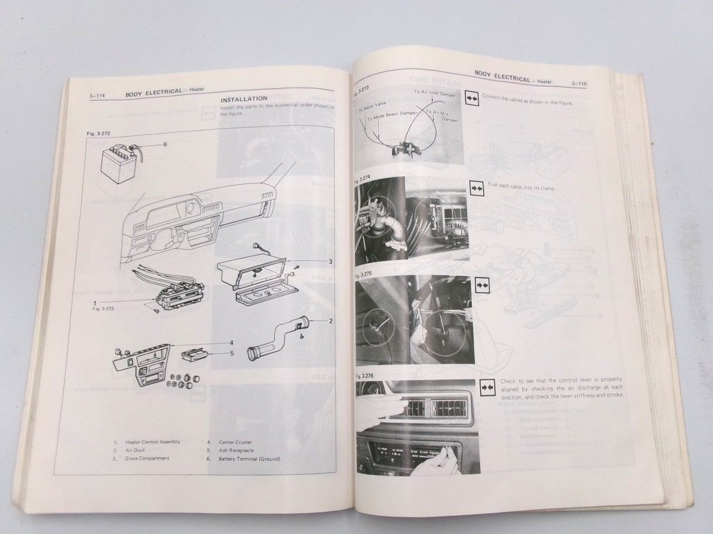 OEM Genuine 1978 on Toyota Corona RT130 RT132 RT134 TT132 Body Repair Manual - Bluemoon Classic Parts