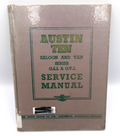OEM Genuine Austin 10 Ten Service Manual GVI GSI Series - Bluemoon Classic Parts