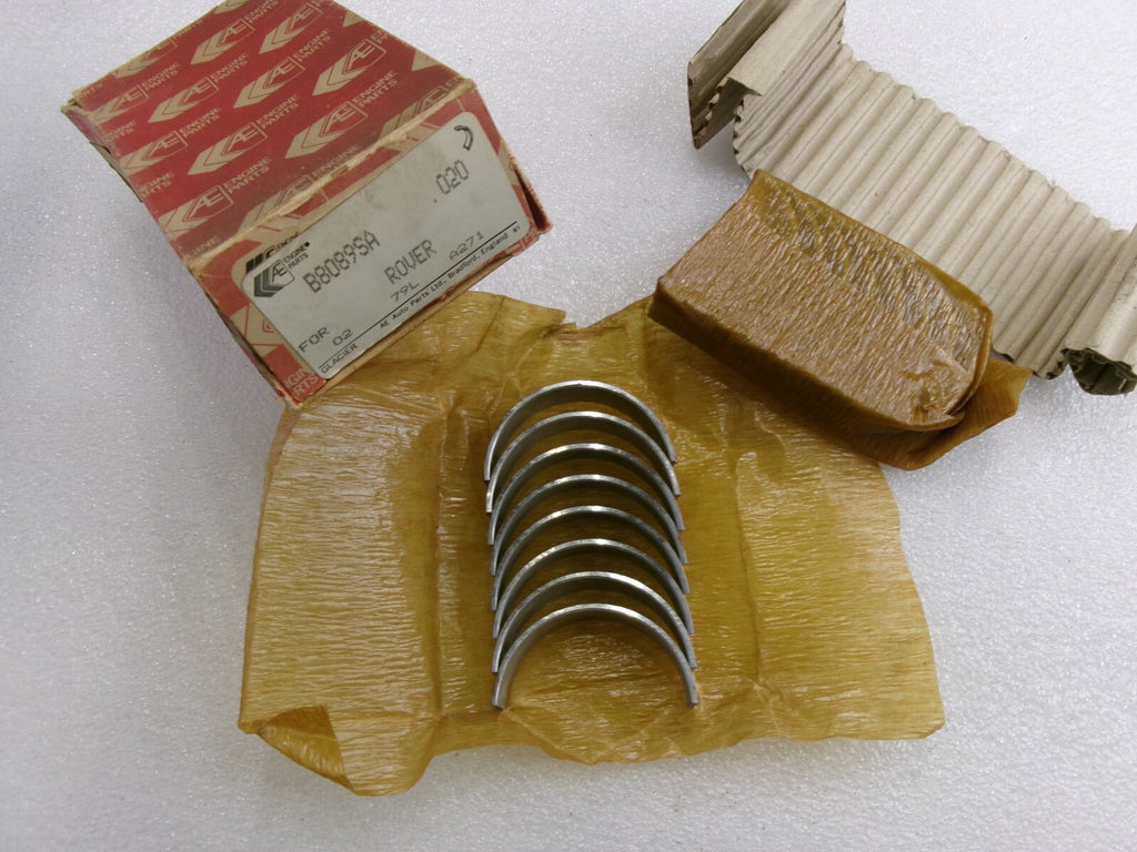 NOS CONROD AE Engine Bearings .020 for V8 Range Rover TVR MG 3.9L 1989-2004 - Bluemoon Classic Parts
