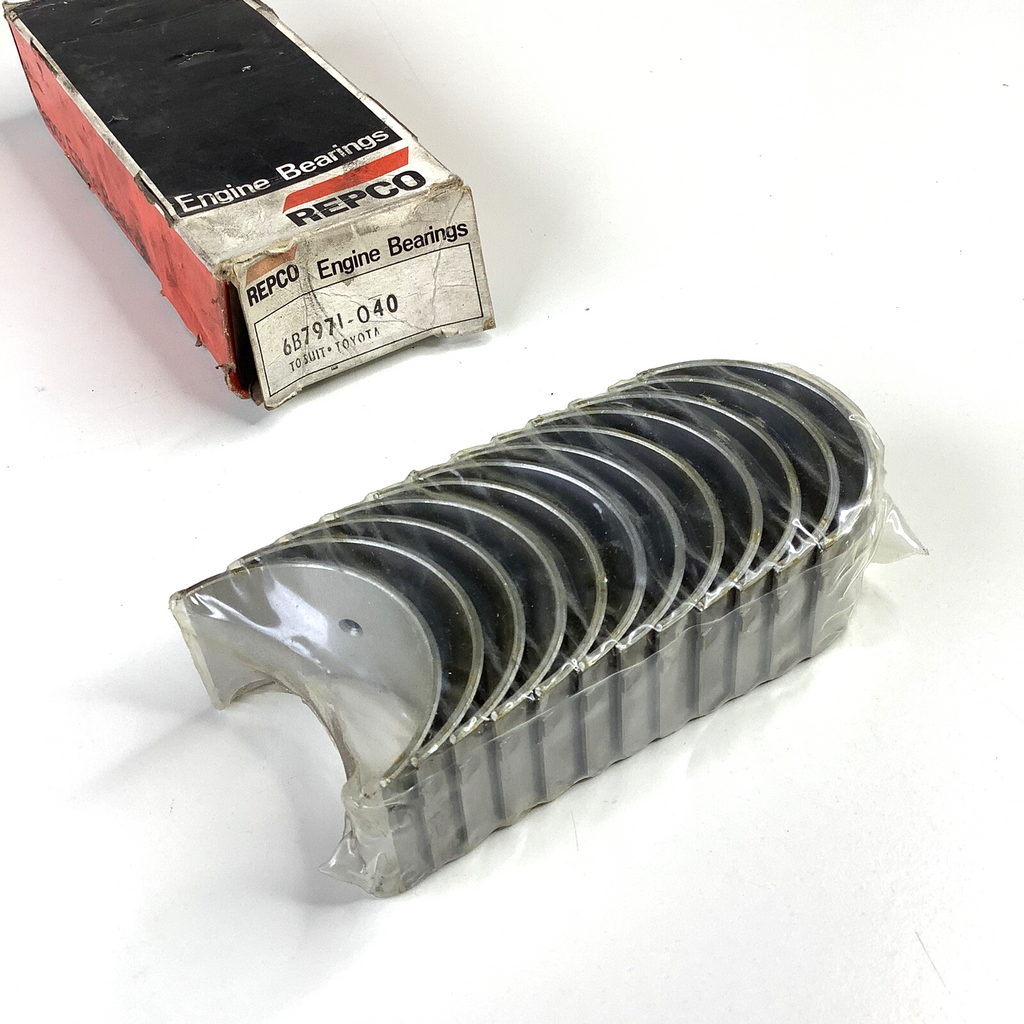 NOS 6B7971 .040 CONROD Bearings For Toyota Landcruiser FJ40 FJ43 FJ45 FA110 - Bluemoon Classic Parts