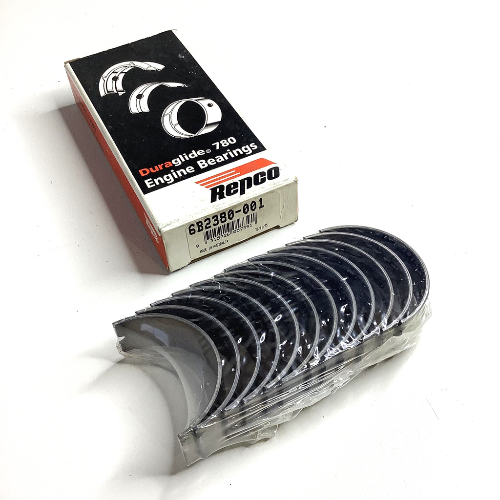 NOS Holden EH HD HK HR 149 179 161 186 Bearing Set 6B2380 .001" Undersize - Bluemoon Classic Parts