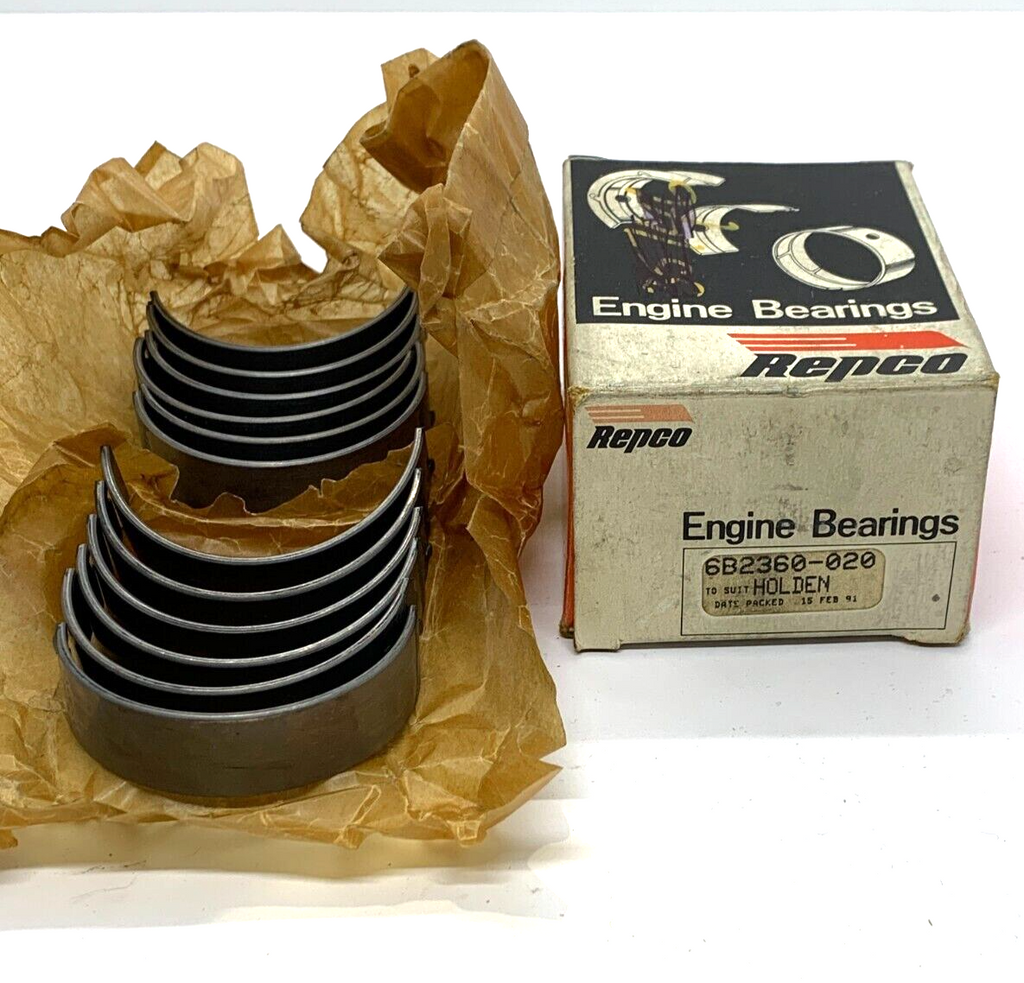 NOS CONROD Bearings 6B2360 .020 Holden V6 3.8L VN Commodore - Bluemoon Classic Parts