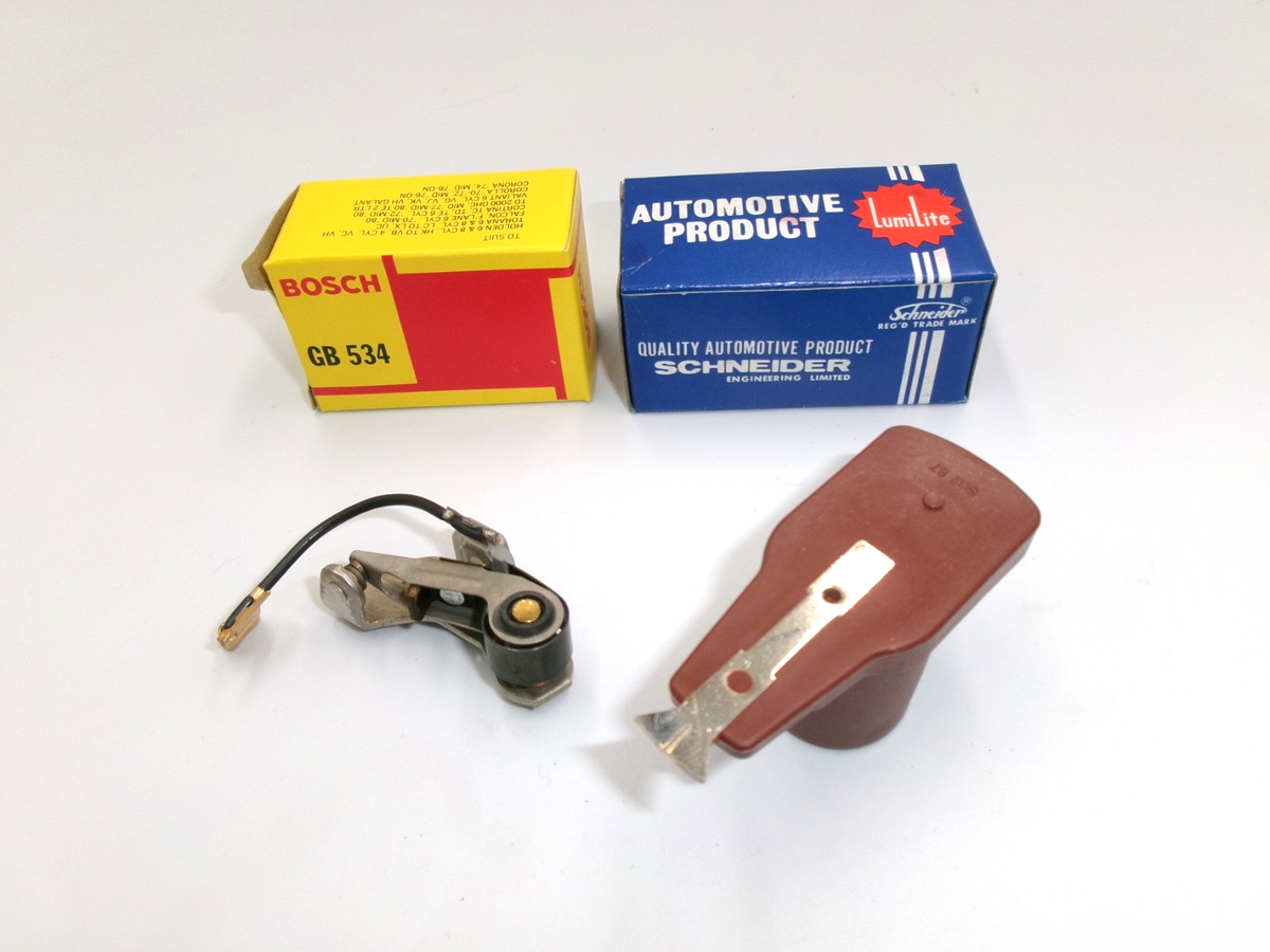 NOS 1969-1980 Holden V8 253 308 HT HG HJ HQ HX HZ BOSCH IGNITION Rotor & Points - Bluemoon Classic Parts