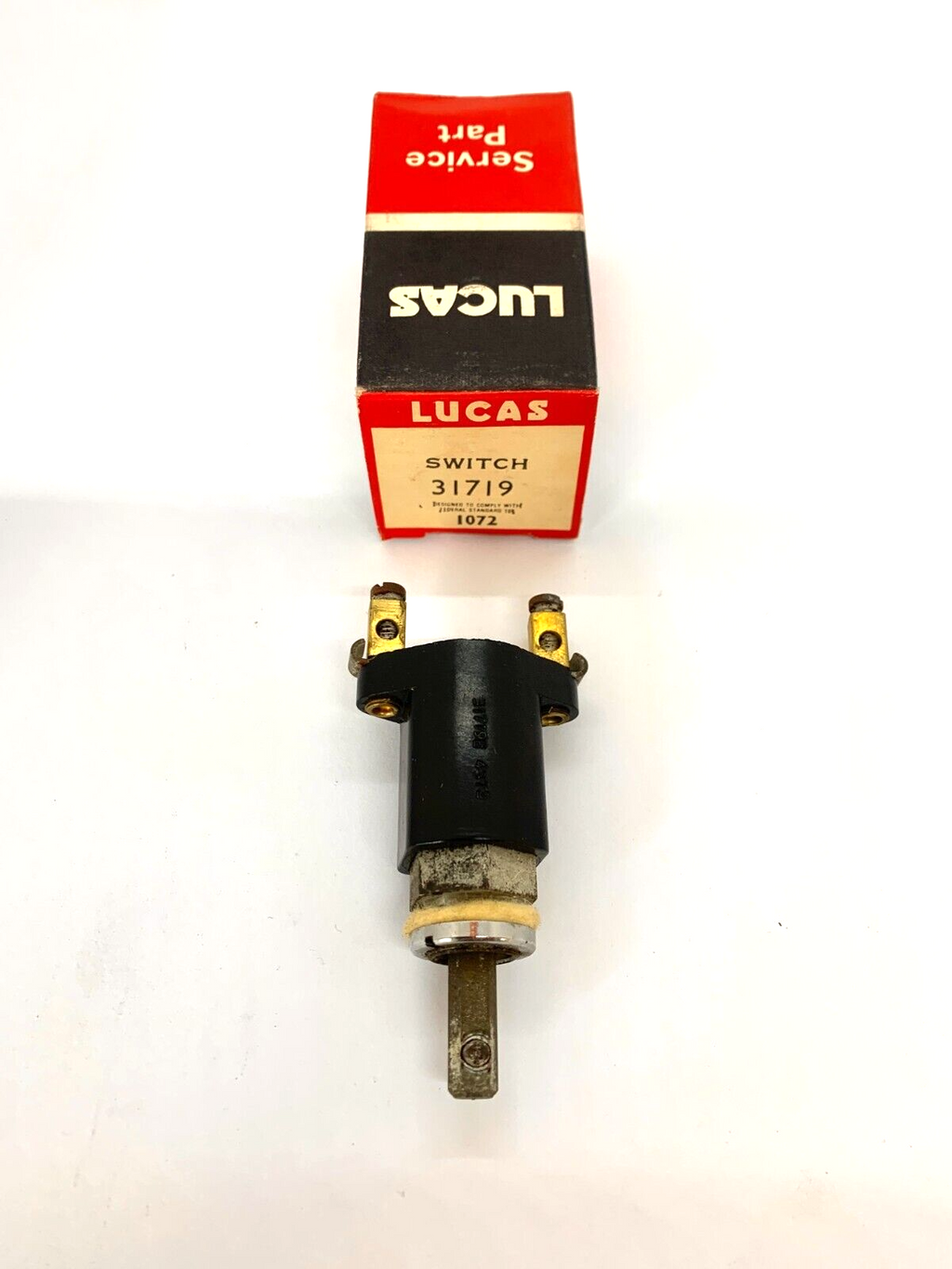 NOS 1972 Lucas Solenoid Switch Suits late 1950's Austin MG Jaguar Triumph + more - Bluemoon Classic Parts