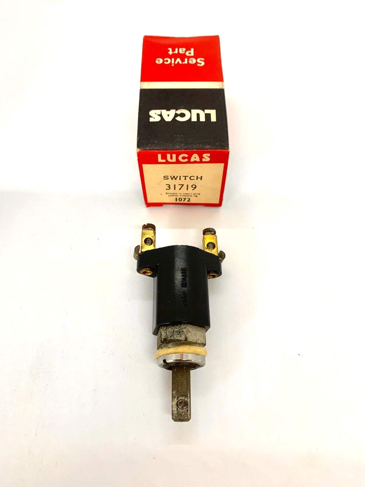 NOS 1972 Lucas Solenoid Switch Suits late 1950's Austin MG Jaguar Triumph + more - Bluemoon Classic Parts